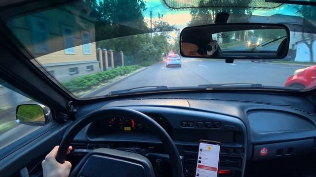 ОТ ПЕРВОГО ЛИЦА С ПОДРУГОЙ ПОКАТУШКИ НА ВАЗ 2114