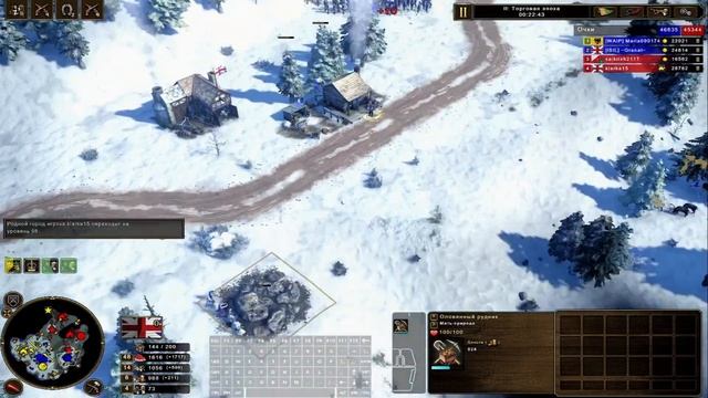 Только 2 эпоха, только сражения Age of Empires 3 DE смотреть онлайн