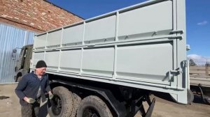Переделка камаза с совка на сельхозника #камаз #зернов
