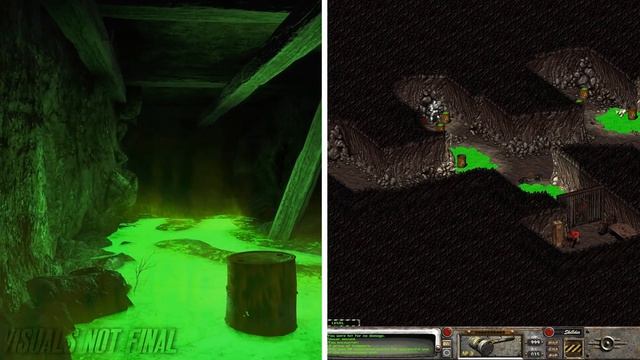 FALLOUT 2 REMAKE - Сравнение ремейка и оригинала смотреть онлайн