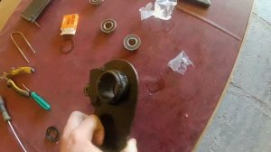 ЗАМЕНА ПОДШИПНИКОВ ЗАДНЕГО КОЛЕСА НА СКУТЕРЕ