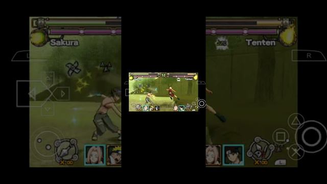 играю в Наруто на PSP