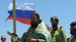 Крестный ход на Церковный мыс Чатыр-Дага в Духов День.