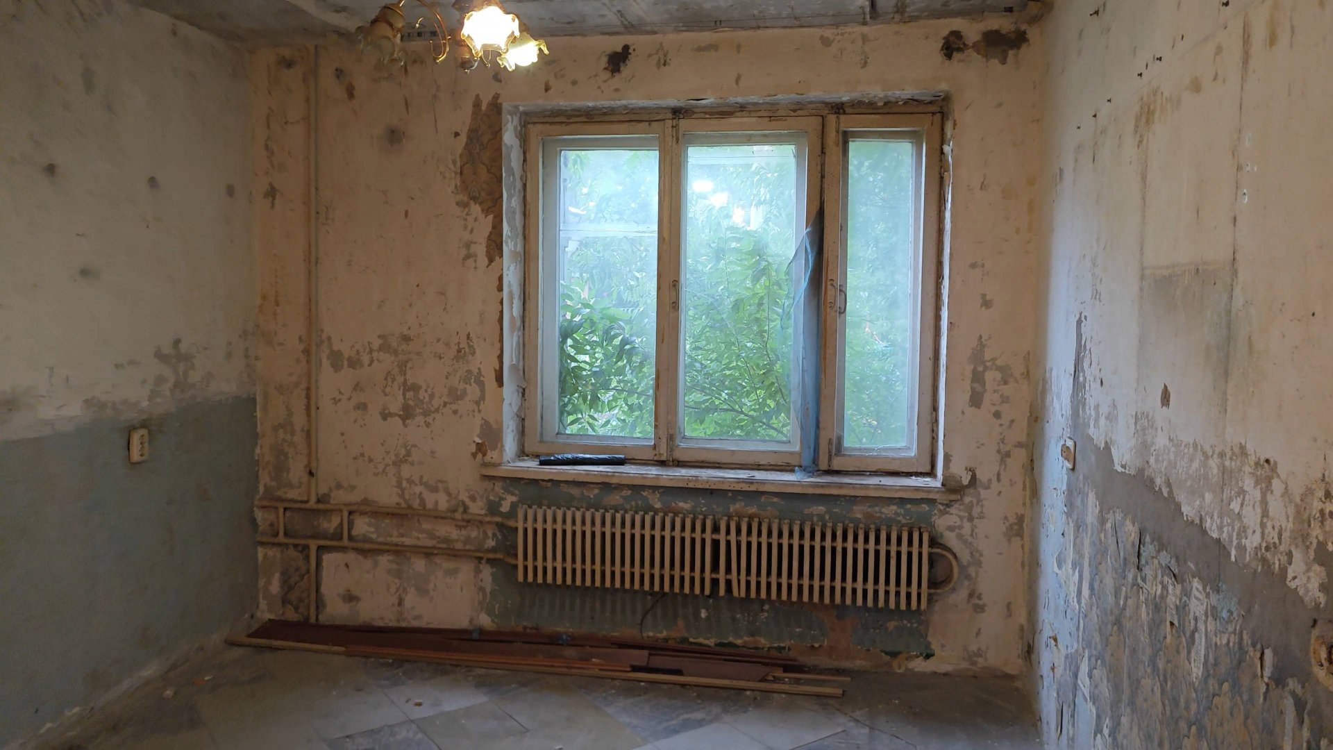 Ремонт в страшной убитой квартире