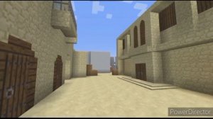 построил карту sandstone из standoff 2 в майнкрафте