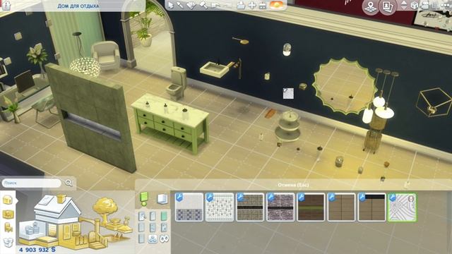 The Sims 4 Обзор Пользовательского Каталога BATHROOM CC STUFF PACK смотреть онлайн