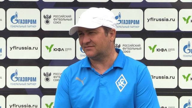 ЮФЛ П-2. 7 тур – интервью. Александр Цыганков (Крылья Со?