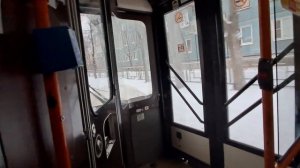 Поездка на автобусе МАЗ-103.465 №455 по маршруту 12 | г. Воло?