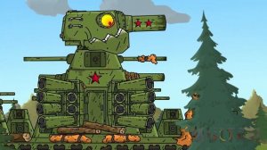 Прорыв Советской Линии Фронта - Падение КВ-44  - Мультик?