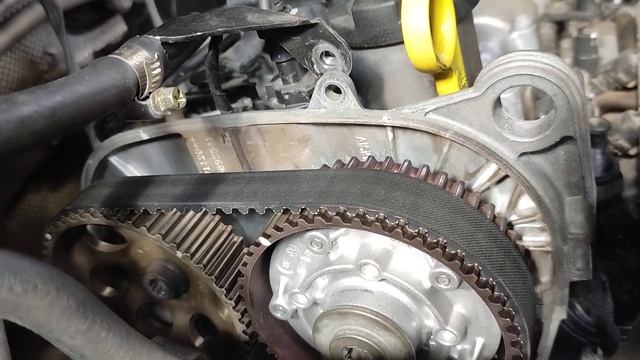 исправление меток ГРМ Skoda Rapid#youtube