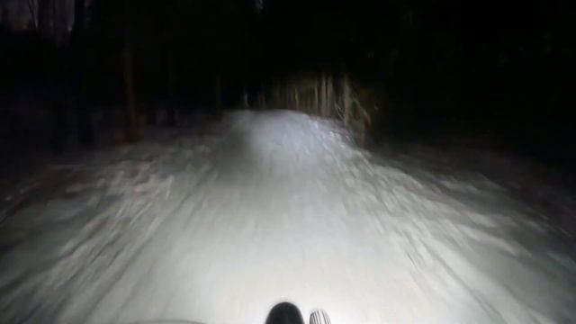 Зимняя езда на велосипеде mtb по Уктусу, Екатеринбург смотреть онлайн