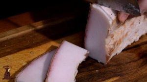 Вкуснейшее соленое сало сухим посолом в вакууме