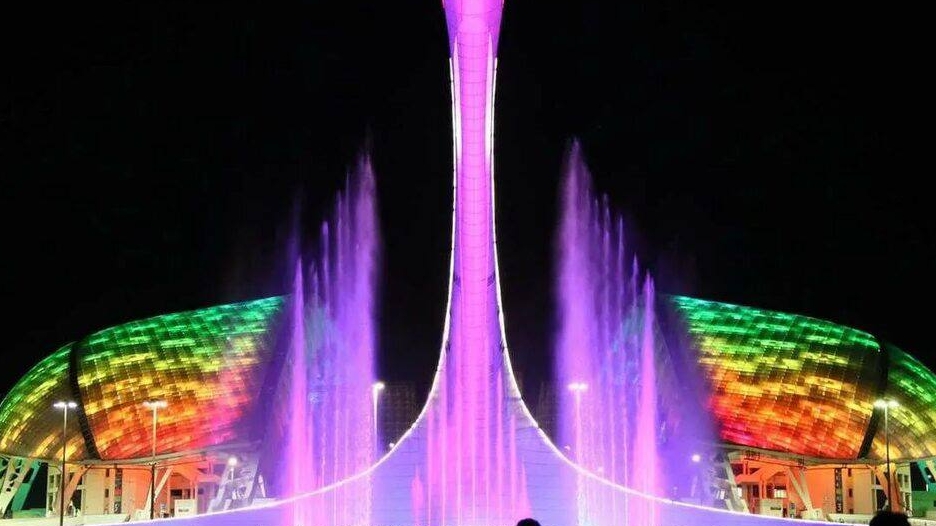 Поющие фонтаны в Сочи смотреть онлайн