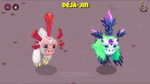 Epic Tiawa - Rare Déjà-Jin - Rare Zuuker - Monculus Wublin Island ~ My Singing Monsters