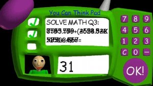 Игра балди,как решить 3-тий сложный пример балди?