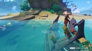 Гайд на УЛОВ/Как выловить копье улов Genshin Impact