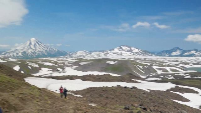 Восхождение на вулкан Горелый, Камчатка, лето 2024г. смотреть онлайн