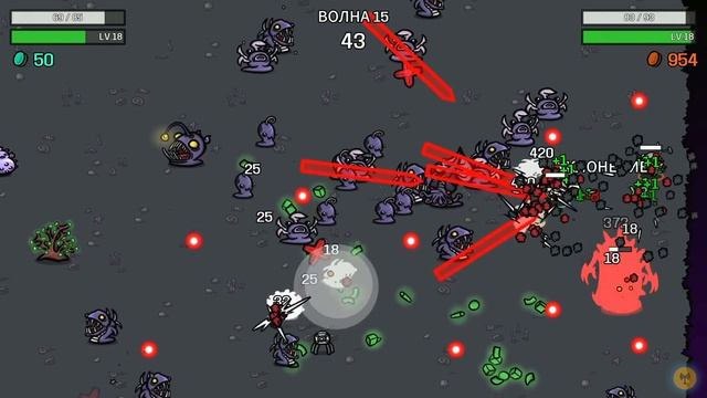 Brotato DLC | Кооп с MintTea на Двух Быках ! Новые испытания и то?