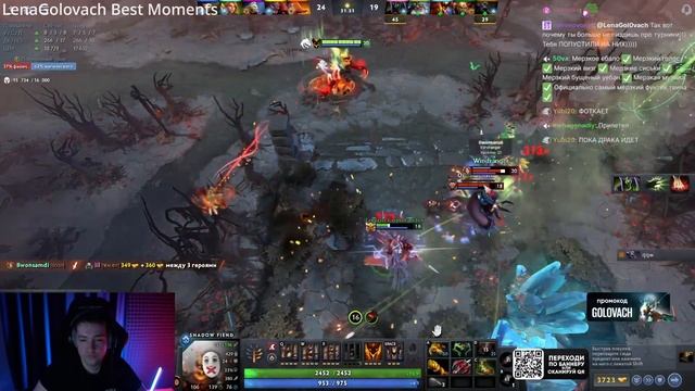 Головач показал сколько у него ММР сейчас - LenaGolovach Best