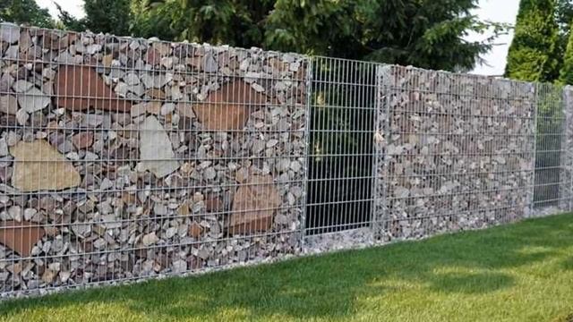 Габионы ✔ Забор из Габионов Своими Руками ✔ ЛЕГКО ✔ Как Сделать Габион Самому ✔ Забор из Камня