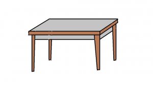 Рисуем стол