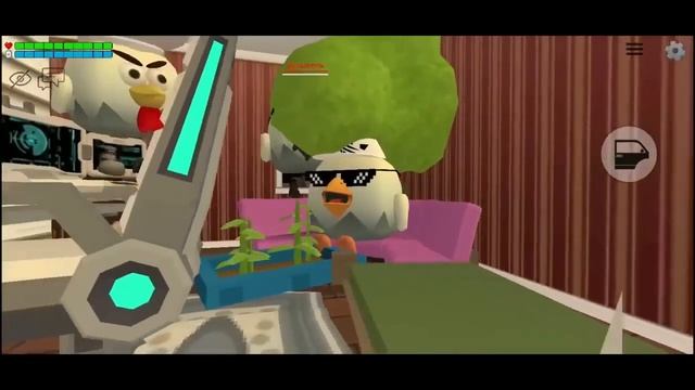 😨ЧЕЛОВЕК ЗА ОКНОМ Следит За Нами в Чикен ган! Chicken Gun смотреть онлайн