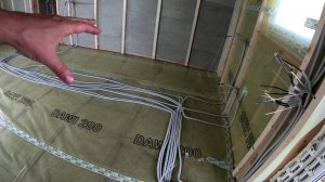 РАЗВОДКА ЭЛЕКТРИКИ В КАРКАСНОМ ДОМЕ