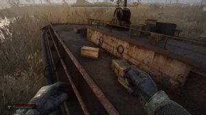 Тайник на корабле на болотах в Сталкер 2