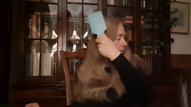 ASMR. Hair brushing routine for shiny hair. АСМР. Как сделать волосы блест смотреть онлайн
