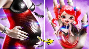 🧜Морская мама vs вампирша-мама 🍼 Лайфхаки для беременных