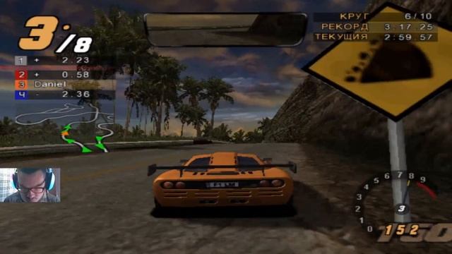 Need For Speed Hot Pursuit 2 ( PS2 версия ) прохождение на русском ФИН смотреть онлайн