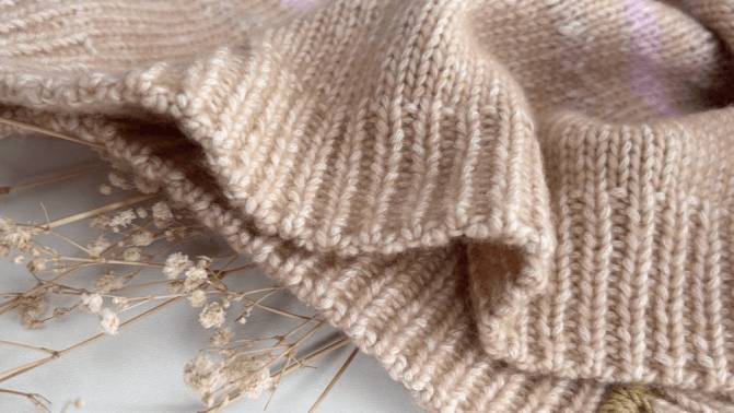 фабричный наборный край спицами - МК от интернет-магазина пряжи Knitted-story-shop.ru смотреть онлайн