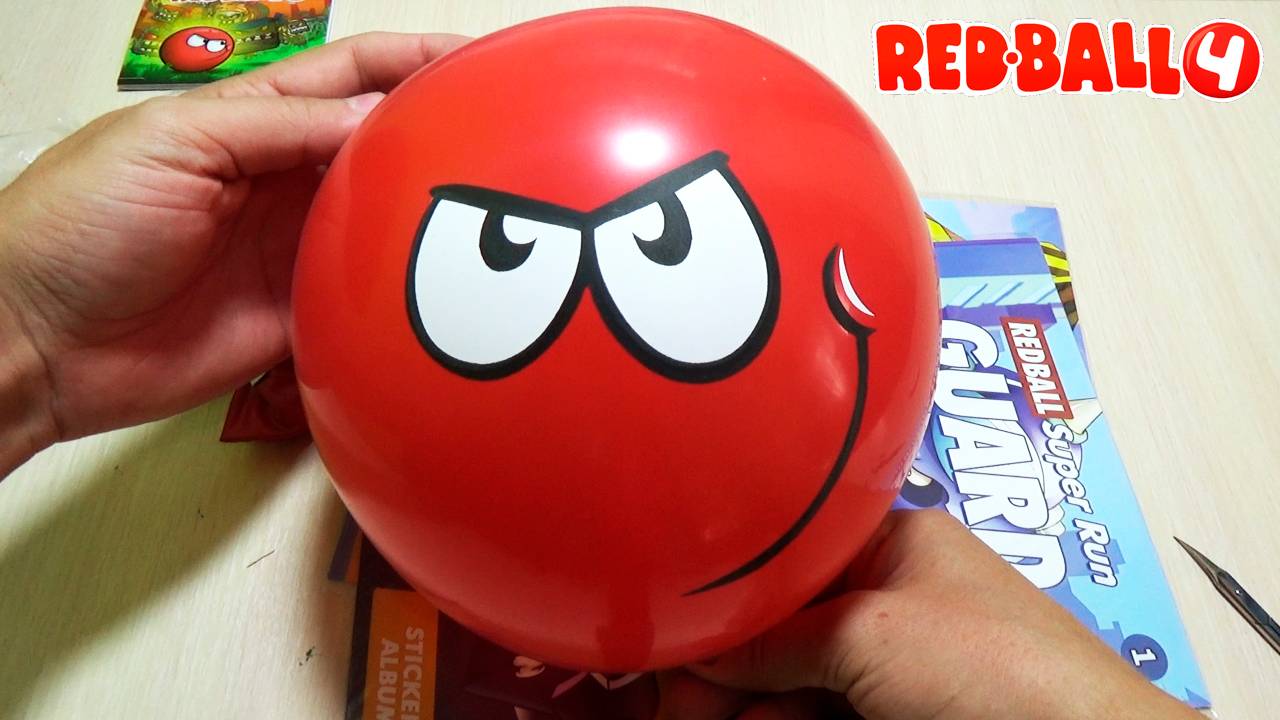 Посылка от разработчиков игры RED BALL 4 распаковка. Постеры RED BALL Super RUN видео для детей смотреть онлайн