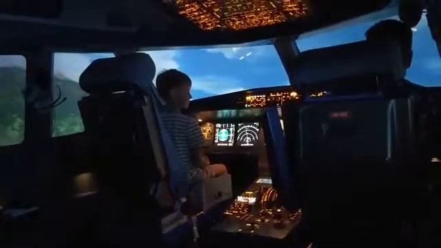 Полёт на авиатренажере AIRBUS A320, Sim Dream, 08.08.2021 г., часть 2.
