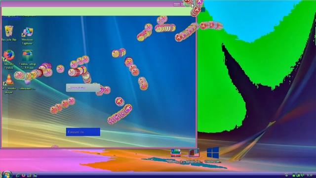 Запуск двух вирусов на Windows Vista. Tin.exe и Salinewin.exe