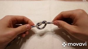 Как вязать узел проводник петлёй и одним концом.