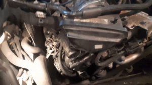 Снятие генератора Mercedes OM642