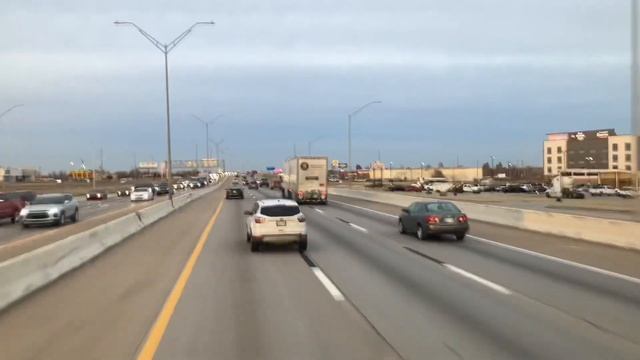 Оклахома-Сити штат Оклахома США Oklahoma City OK I-35 Oklahoma