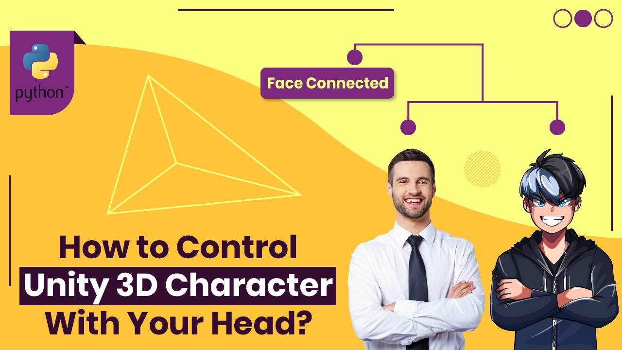 Python fun projects | How to make Unity 3D character move with your head using Python смотреть онлайн