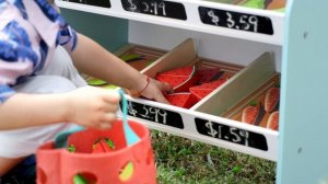 Детский игровой набор "Фермерский супермаркет", 51 элемент