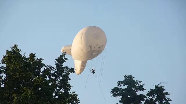 Беспилотный дирижабль над Нижним Новгородом. (ЧМ по фу