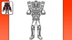 КАК НАРИСОВАТЬ НОВЫЙ ТИТАН СПИКЕРМЕН КРАСНЫЙ ДЬЯВОЛ и