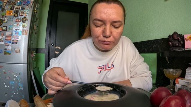 Окрошка. Домашняя еда. Мукбанг смотреть онлайн