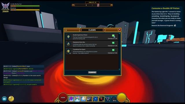 TROVE►#5 THE GATHERING LIGHT◄Прохождение 7-9 Sun-Nouched Shimmerwing, Defear a Dark смотреть онлайн
