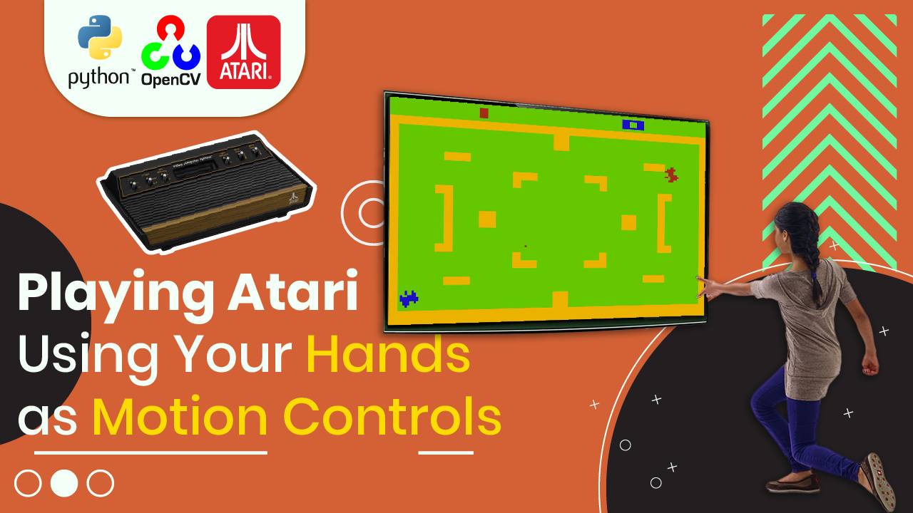 A Revolutionary Way to Play Atari 2600: Hand Gestures and AI Technology смотреть онлайн