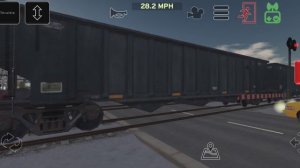 Грузовой поезд в Train and rail yard simulator