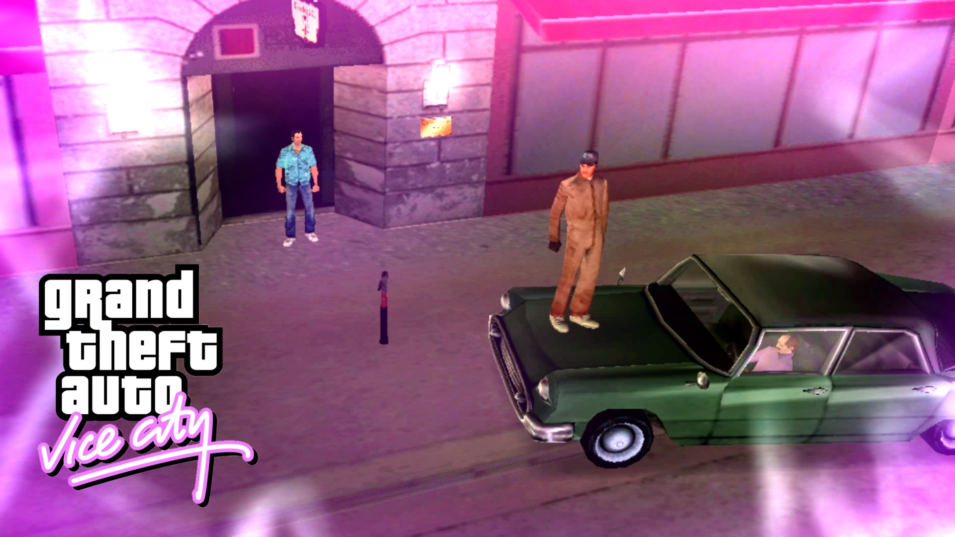 ДТП во время задания - ГТА Вайс Сити смотреть онлайн