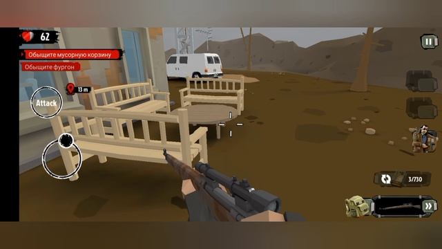 The Walking Zombie #17 Зомби много, патронов мало.