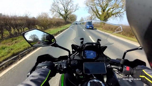 Первая Покатушка с Женой на мотоцикле. С Двоечкой на  К