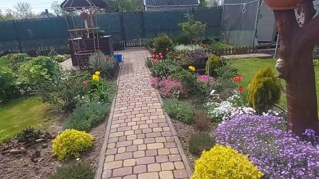 Дача.Майские садово-огородные хлопоты🌞💚🌸🌿#дачные